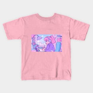 Lofi Girl Kids T-Shirt